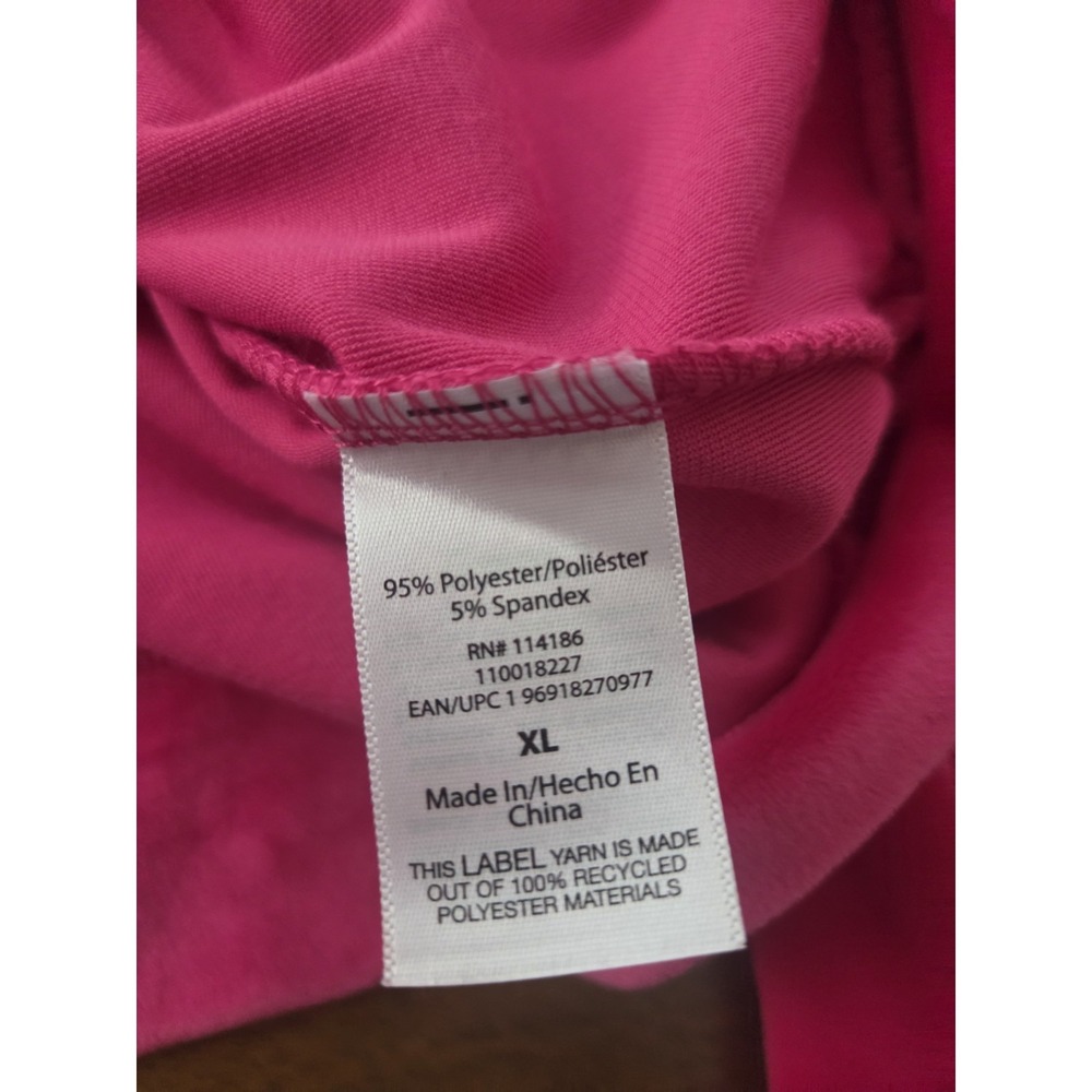 Juicy Couture Velour Hoodie Full Zip Jacket Rhinestone Logo Women's XL Pink - Picture 4 of 10